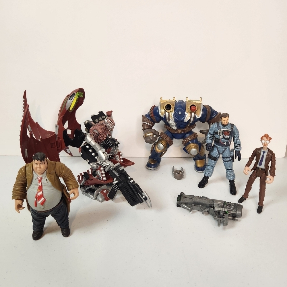 Vintage Lot of Spawn MacFarlane Toys Action Figure Parts Pieces